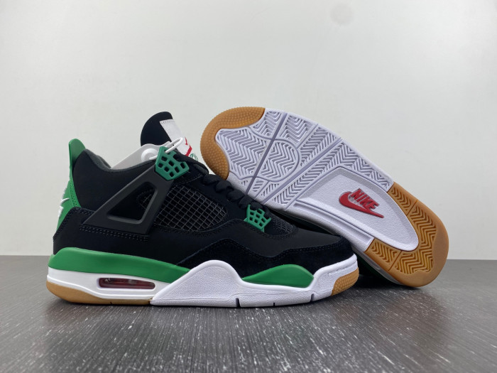air jordan 4 retro black green dr5415-030