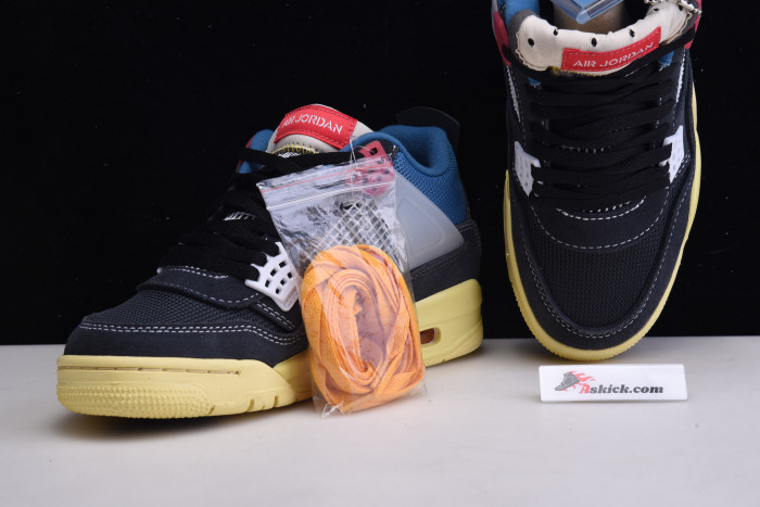 air jordan 4 retro union off noir dc9533-001