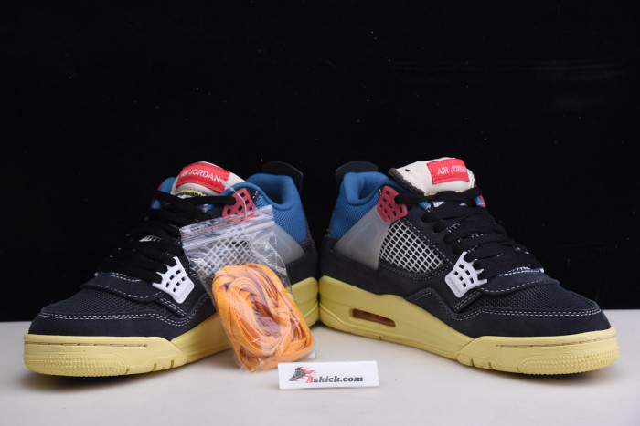 air jordan 4 retro union off noir dc9533-001