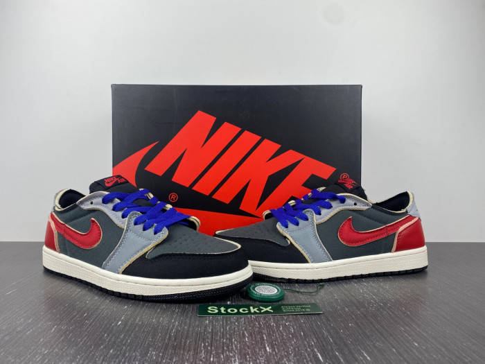 air jordan 1 low og ex “dark smoke grey” dv0982-006