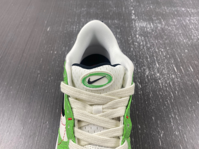 nike dunk low disrupt 2 just do it snakeskin green dv1491-101