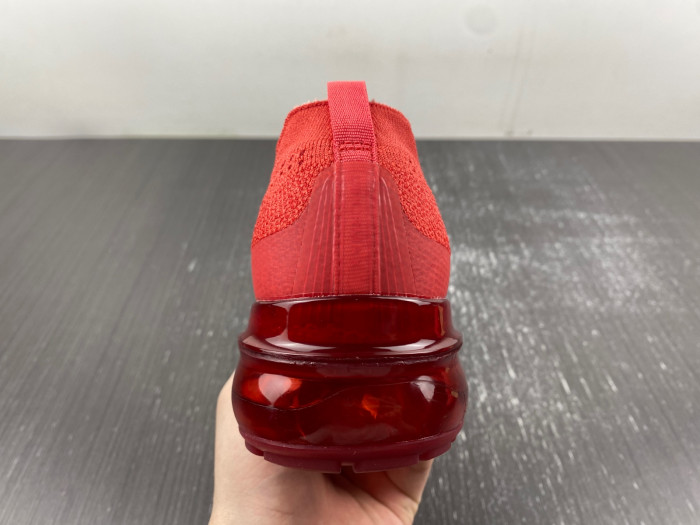 nike air vapormax 2023 flyknit triple red dv1678-600