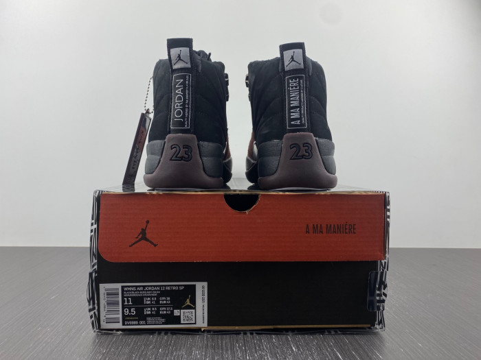 air jordan 12 retro a ma maniére black dv6989-001