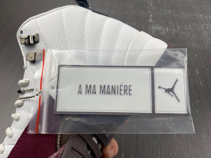 air jordan 12 retro sp a ma maniére white dv6989-100
