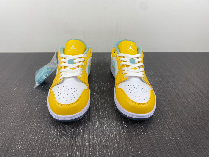 air jordan 1 low gs “citron pulse” dx4375-800