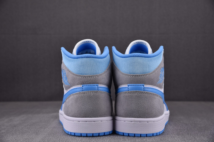 air jordan 1 mid “university blue” dx9276-100