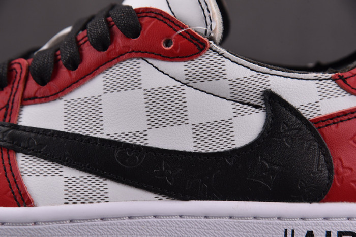 LV x Air Jordan 1 Low x Off-White x Travis Scott DZ2403-006