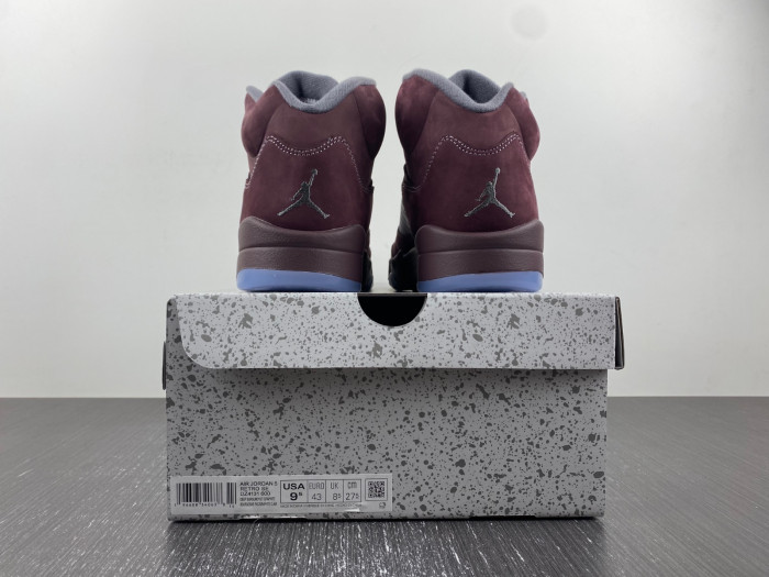 air jordan 5 “burgundy” dz4131-600