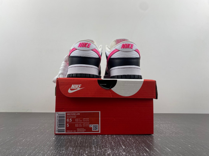 nike dunk low "dark obsidian/fierce pink" fb9109-401