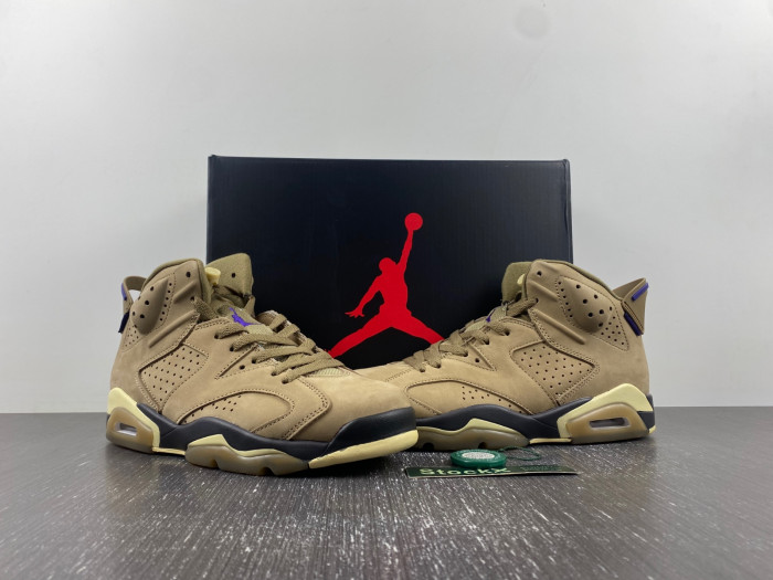 air jordan 6 wmns gore-tex “brown kelp” fd1643-300