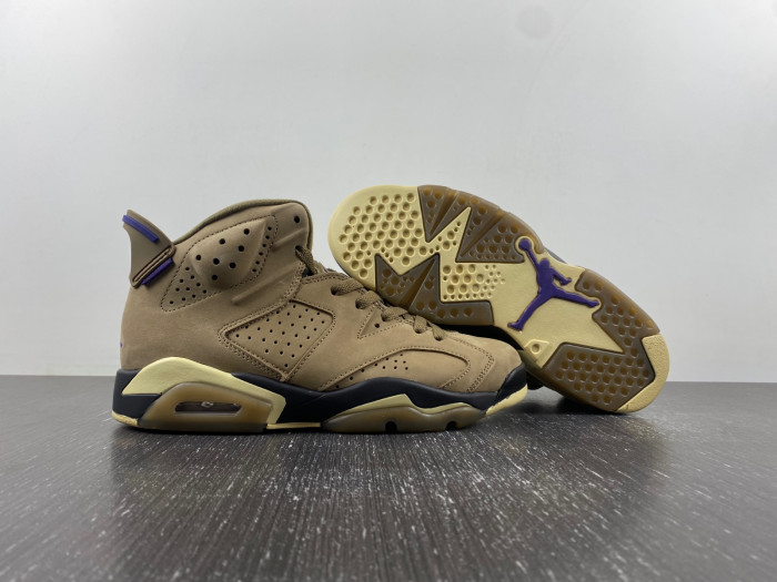 air jordan 6 wmns gore-tex “brown kelp” fd1643-300