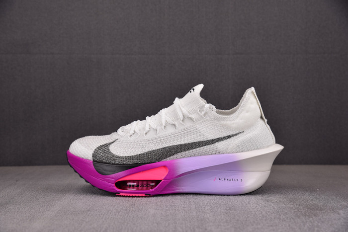 nike air zoom alphafly next% 3 fp white purple agate fd8311-100