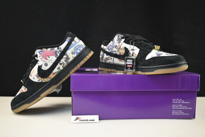 nike dunk sb S*p*e × nike dunk low “rammellzee” fd8778-001