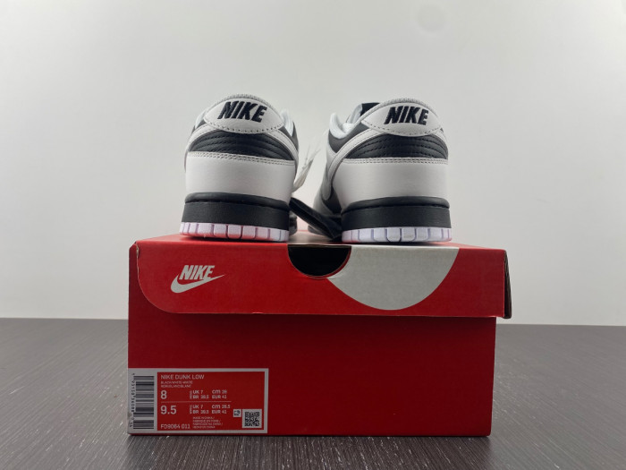 nike dunk low retro reverse panda fd9064-011