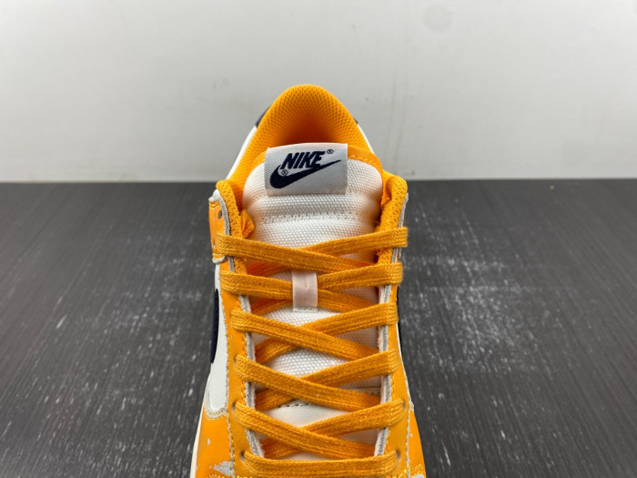 nike dunk low wear and tear yellow fn3418-100