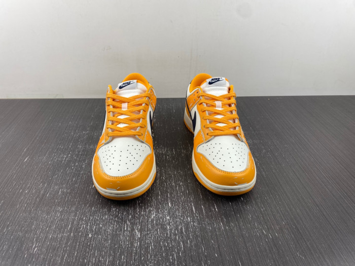 nike dunk low wear and tear yellow fn3418-100