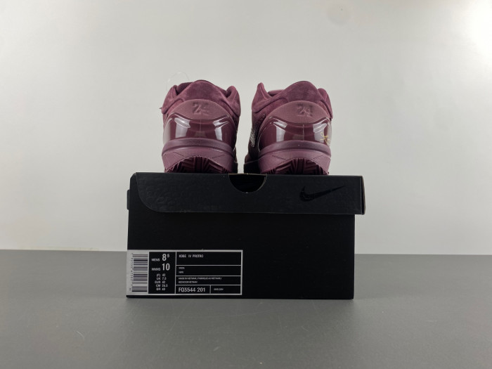 nike kobe 4 red volt fq3544-201