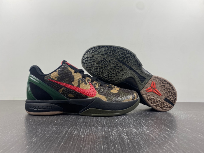 nike kobe 6 protro "italian camo" fq3546-001