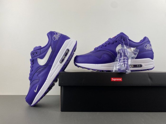 Supreme x Nike Air Max 1 ’87 “Varsity Purple” HF8813-500