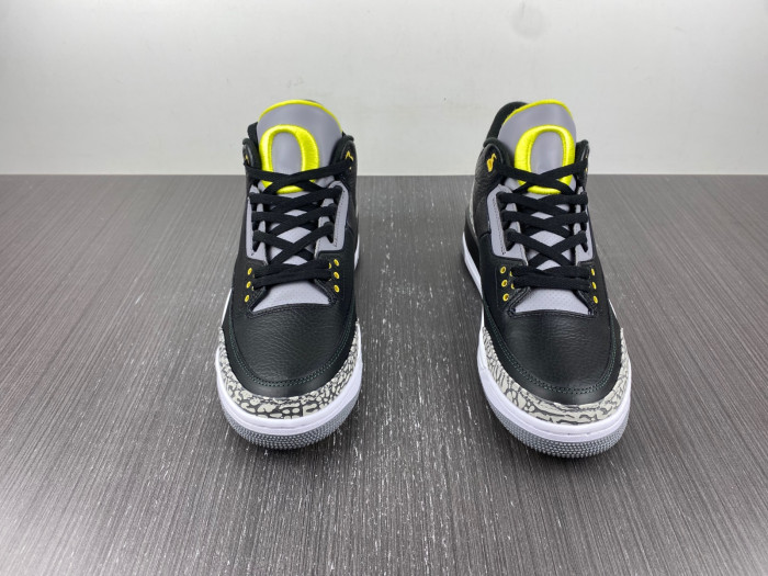 air jordan 3 retro oregon ducks pit crew black