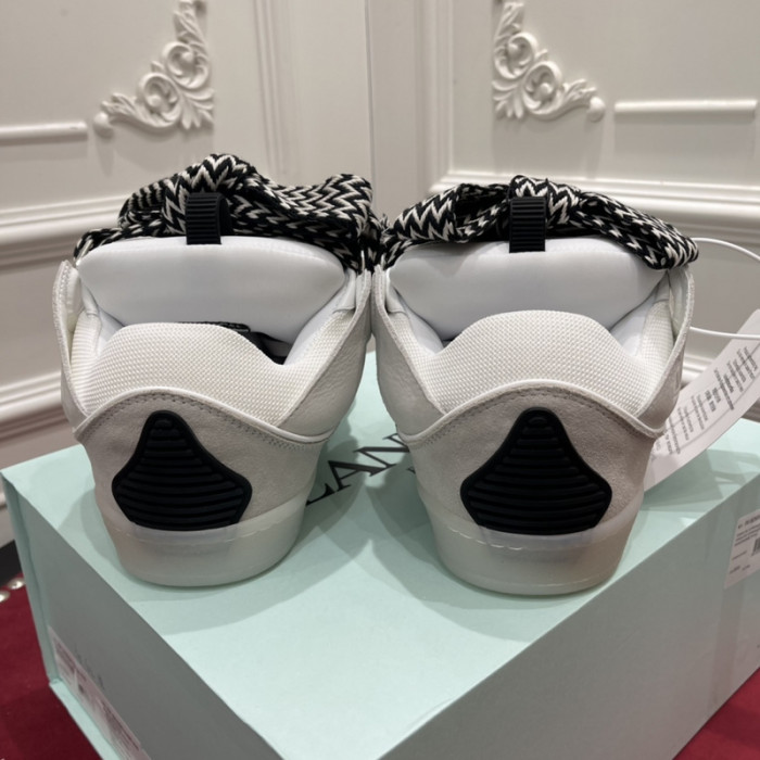 lanv1n leather curb sneakers