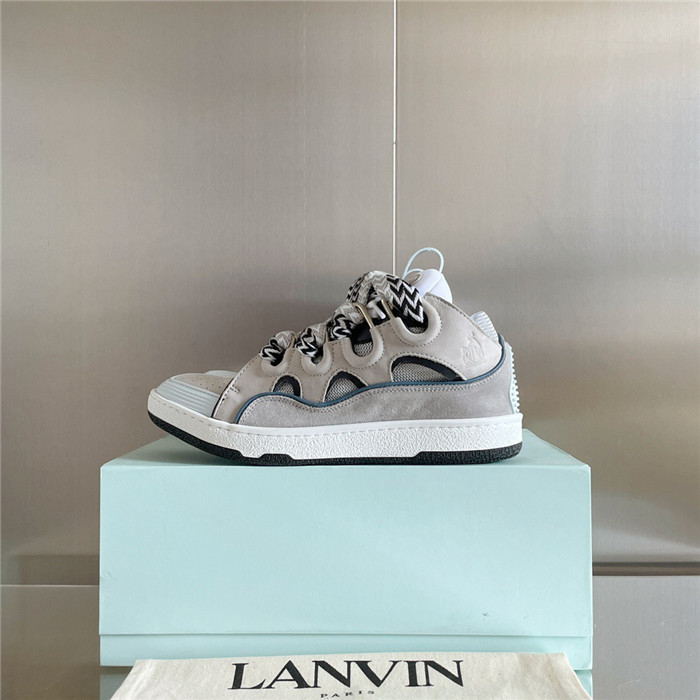 lanv1n leather curb sneakers
