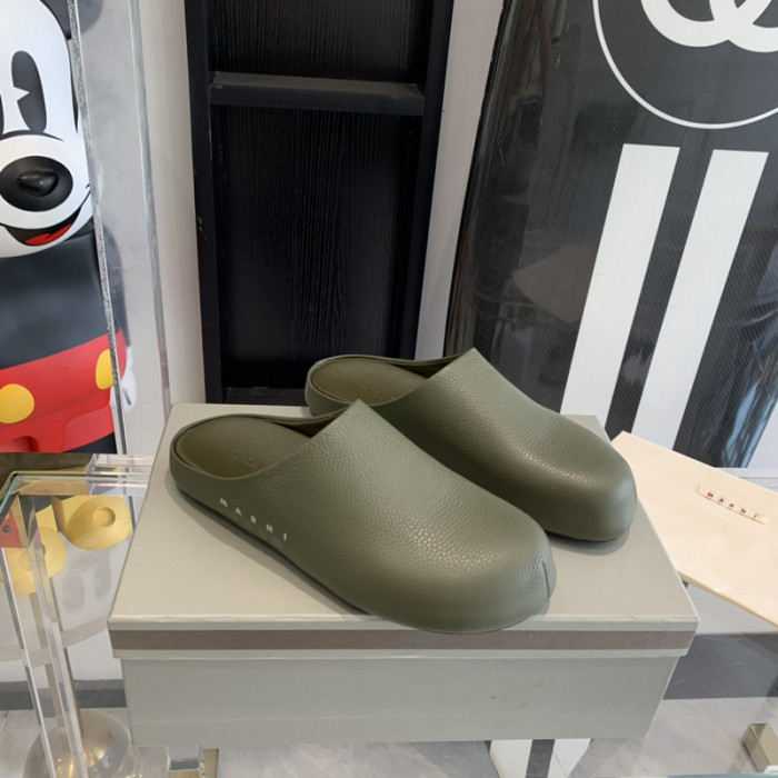 marni fussbett sabot loafers