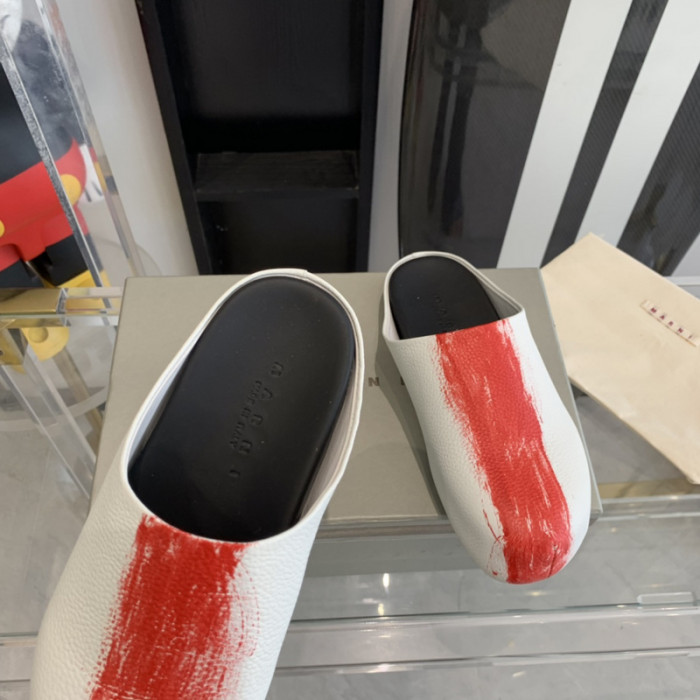 marni fussbett sabot loafers