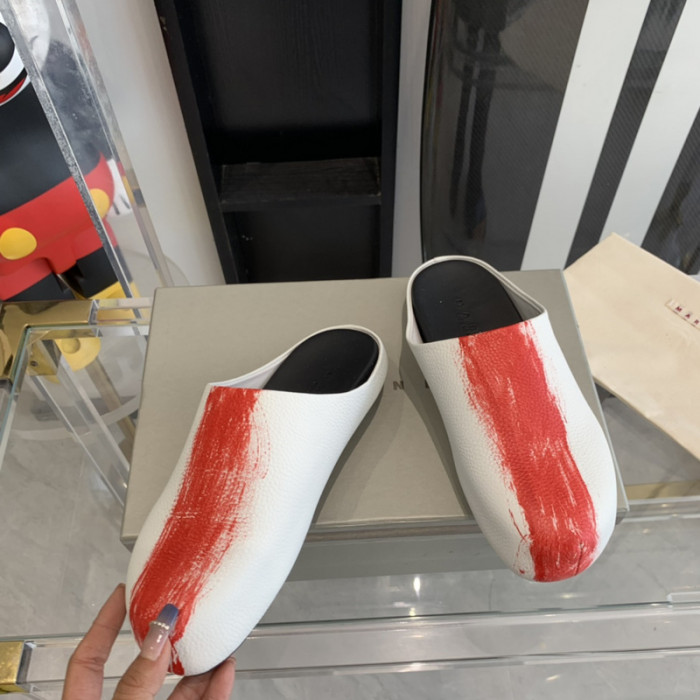 marni fussbett sabot loafers