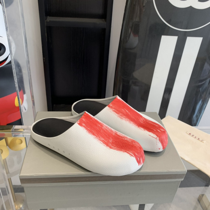 marni fussbett sabot loafers