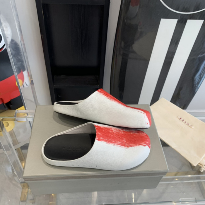 marni fussbett sabot loafers