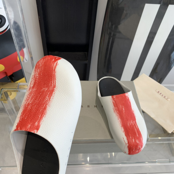 marni fussbett sabot loafers