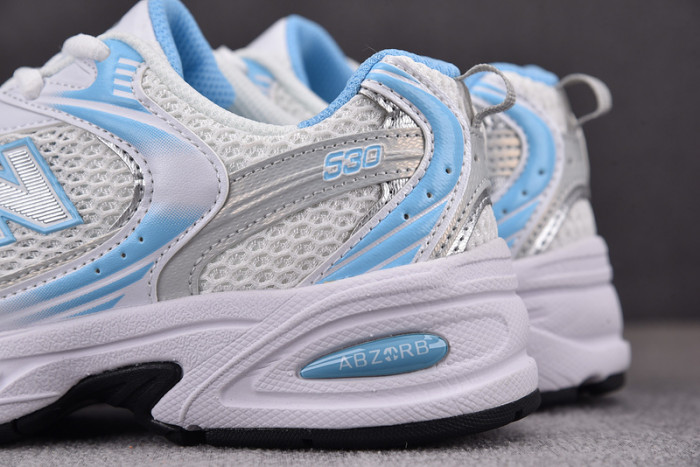 new balance 530 white blue haze mr530bb