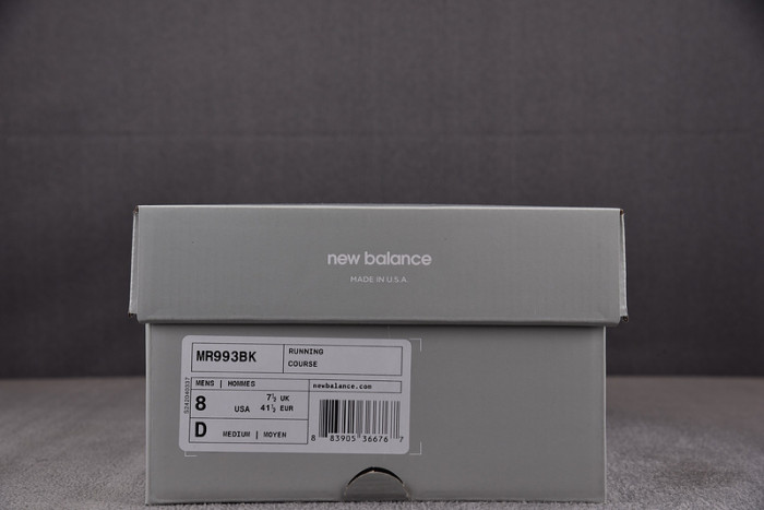 New Balance 993 MiUSA Black MR993BK