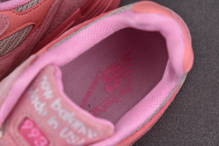 new balance 993 joe freshgoods performance art powder pink mr993jh1