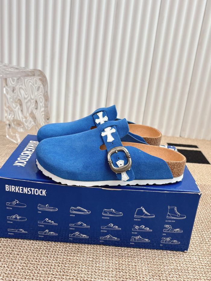 Chrome Hearts Birkenstock Mules