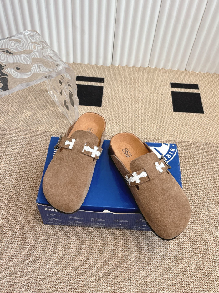 Chrome Hearts Birkenstock Mules
