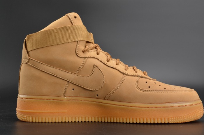 nike air force 1 high “flax” 882096-200