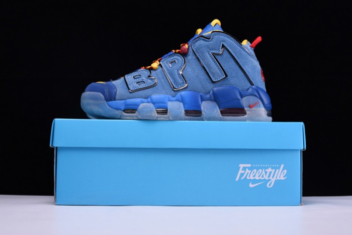 nike air more uptempo doernbecher blue jay mens ah6949-446