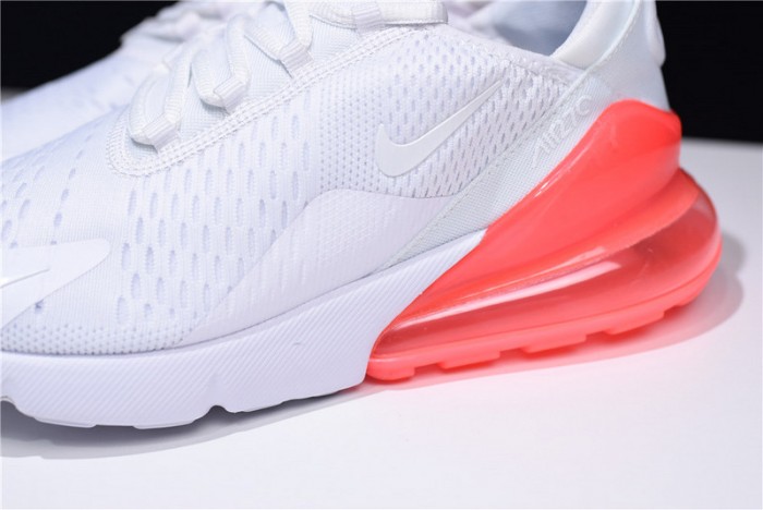 NIKE mens AIR MAX 270 WHITE HOT PUNCH AH8050-103