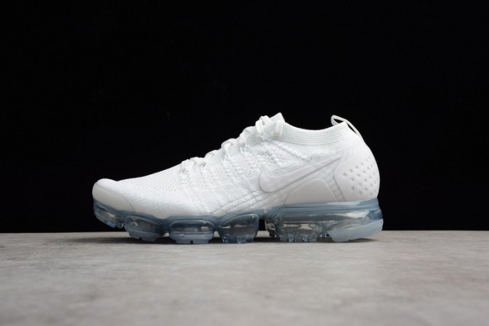nike air vapormax flyknit 2 white pure platinum 942842-100