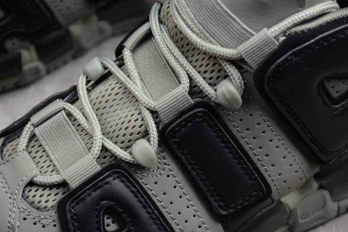 nike air more uptempo “dark stucco” dark stucco/black womens 415082-007