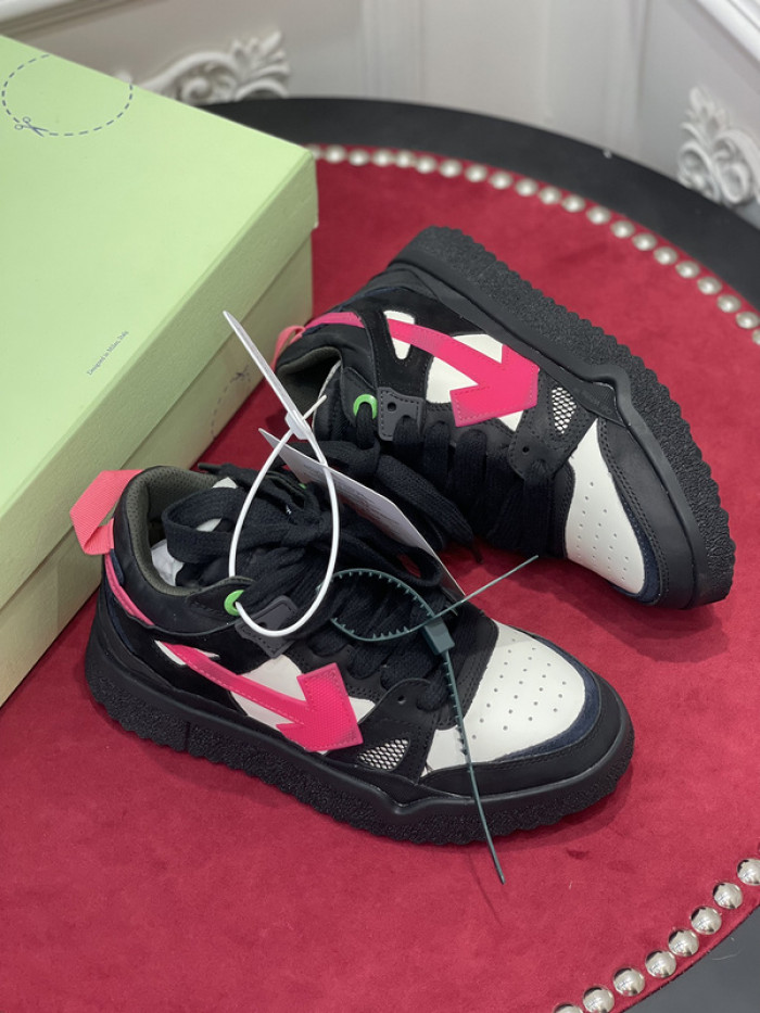 of-white out of office low-top sneakers