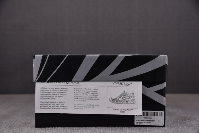 OF-WHITE Be Right Back Sneakers