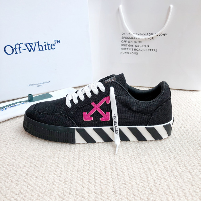 OFF-WHITE Low Vulcanized Leather Shoes