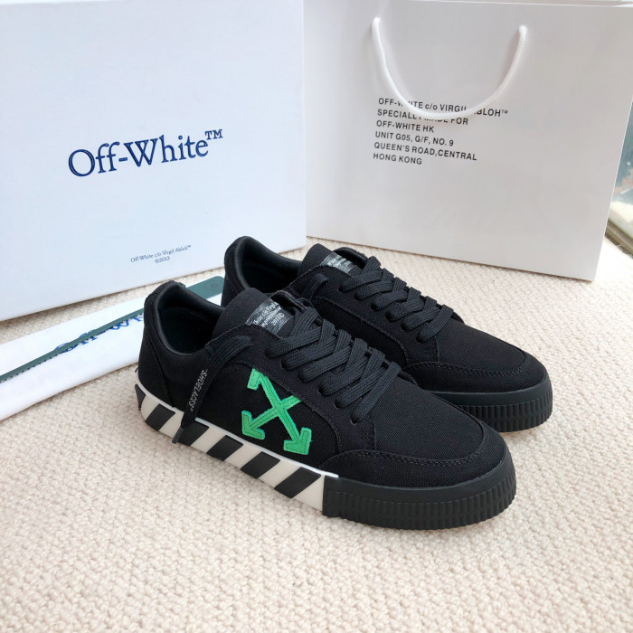 OFF-WHITE Low Vulcanized Leather Shoes