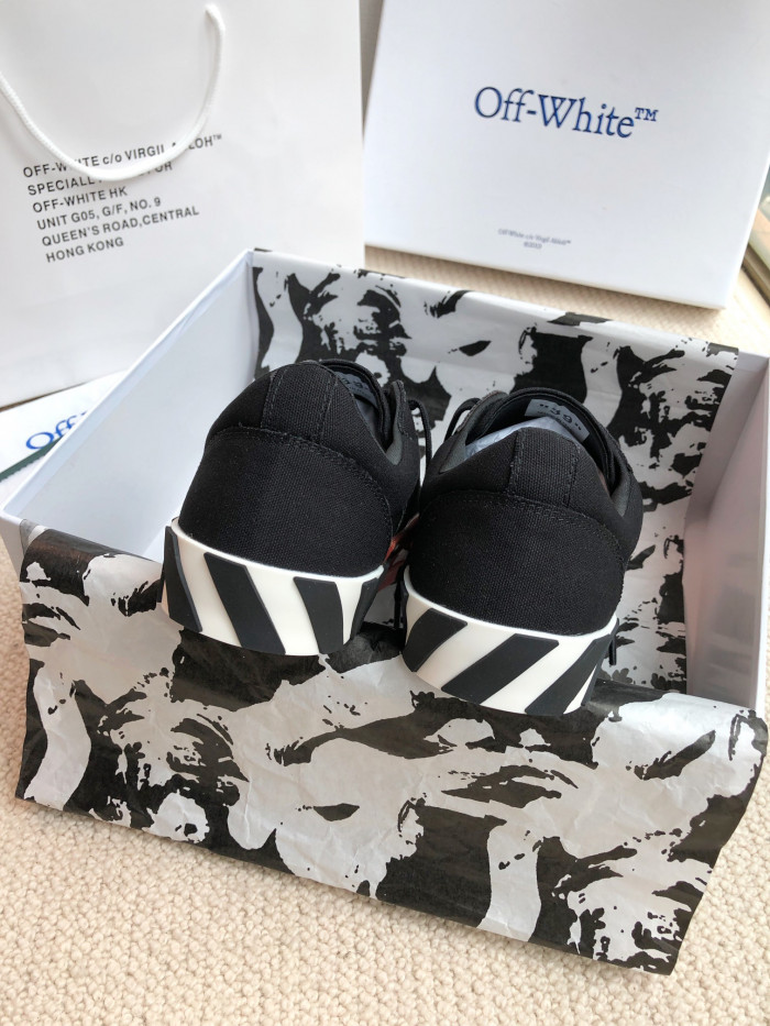 OFF-WHITE Low Vulcanized Leather Shoes