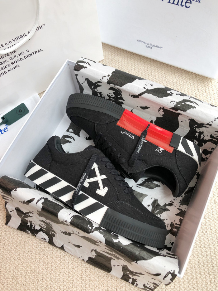 OFF-WHITE Low Vulcanized Leather Shoes