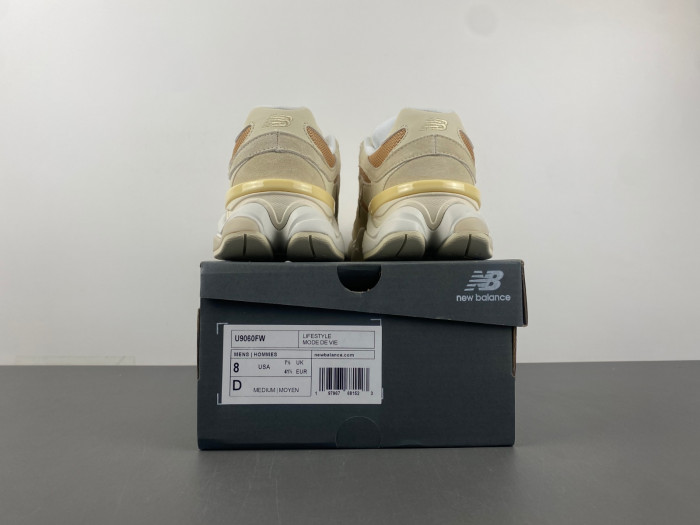 New Balance 9060 Brown Ivory White