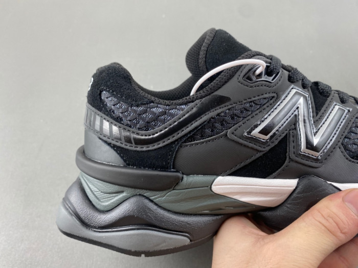 New Balance 9060 Shoe Palace Black Silver U9060PNR